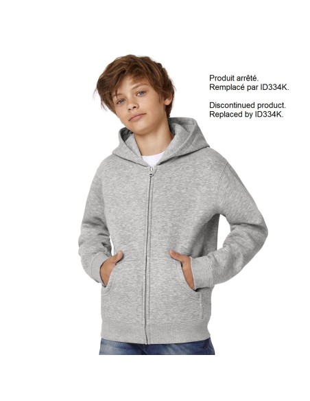 BetC-WK682-Kids Hooded Full Zip Sweat 2